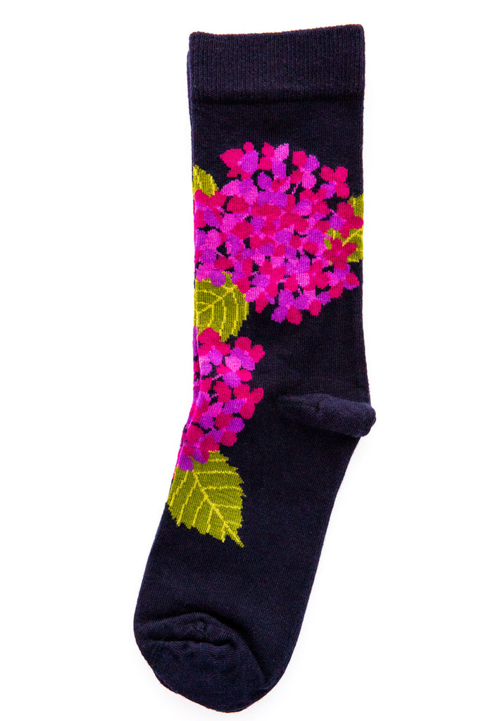 Hydrangea Sock