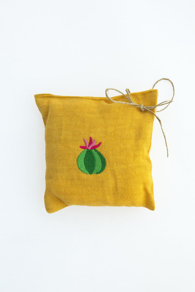 Lavender Cactus Emb Sachet