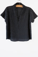 Polka Dot SS Blouse