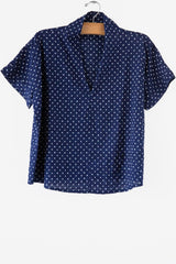 Polka Dot SS Blouse