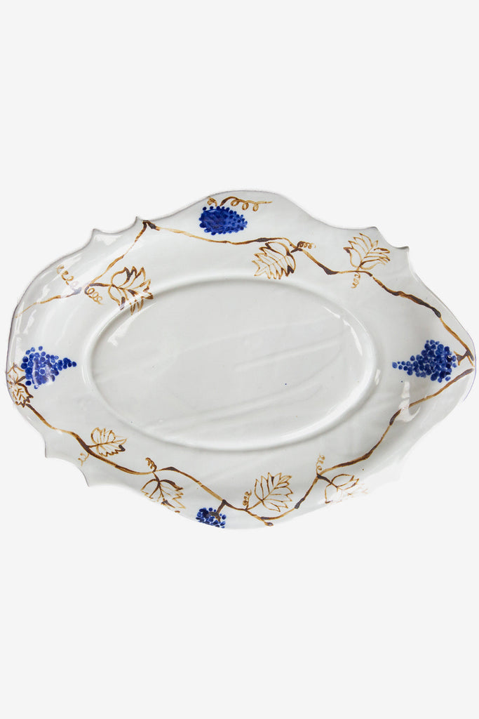 Porcelain Rimmed Platter