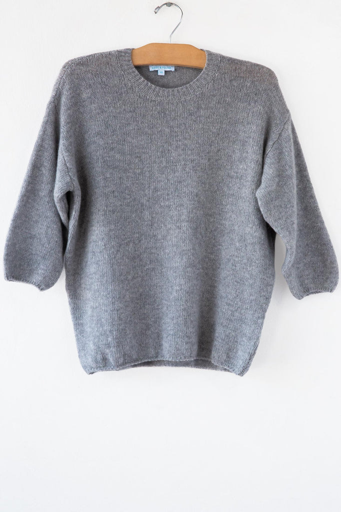 Cashmere 3/4 Slv Crew
