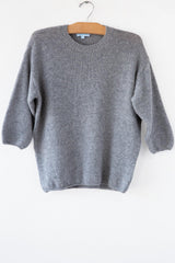 Cashmere 3/4 Slv Crew