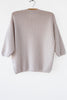 Cashmere 3/4 Slv Crew
