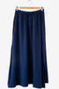 Gathered Denim Skirt