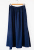 Gathered Denim Skirt
