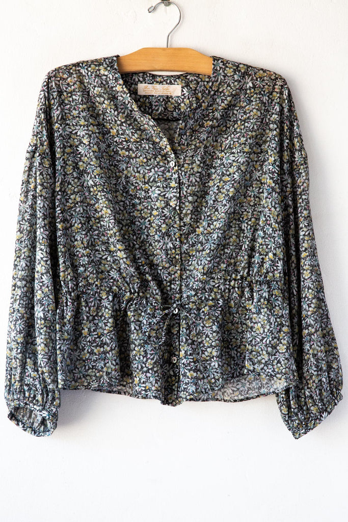 Floral Tie Top