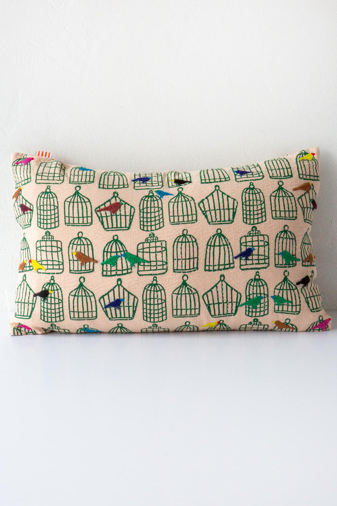 Birdcage Stripe Cushion