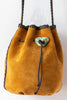 Suede Bucket Bag