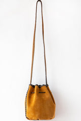 Suede Bucket Bag