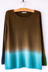 Bateau Dip Dye Sweater