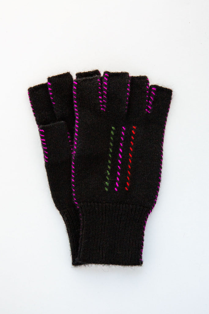 Fingerless Stitch Gloves