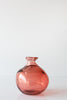 Round Blown Glass Vase
