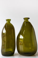 Tall Blown Glass Vase