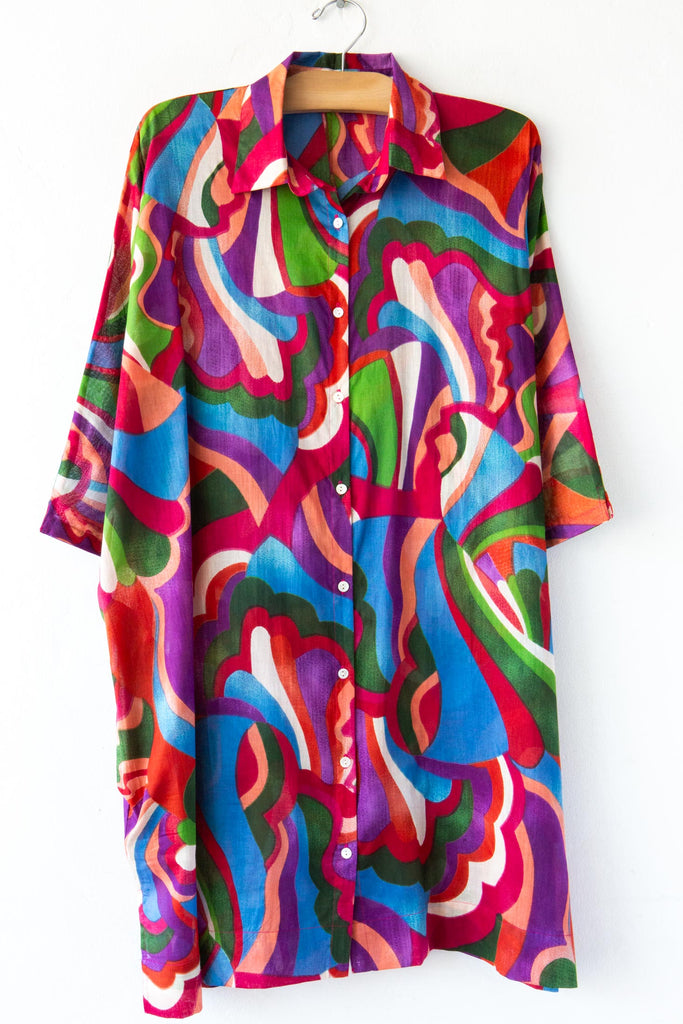 Floral Shirtdress