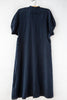 Linen Balloon Sleeve Dress