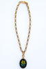 Cloche Double Pendant, Wide Chain