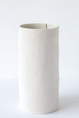 Burlap Cylinder Vase