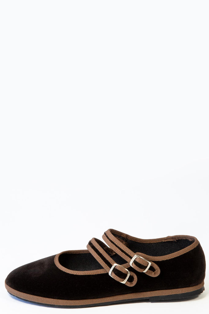 Velvet Dbl Mary Jane