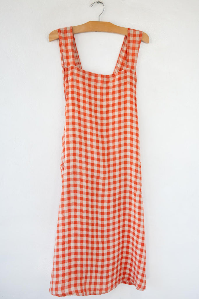 Japanese Gingham Apron