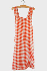 Japanese Gingham Apron