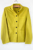Round Collar Twill Jacket
