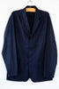 Three Button Cotton Blazer