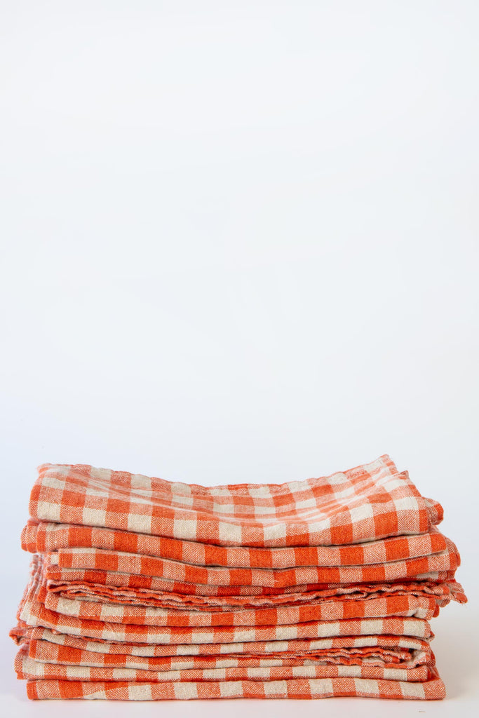 Linen Gingham Napkin