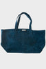 Suede Basket Tote