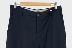 Virgin Wool Taper Pant