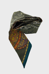Silk Paisley Thin Scarf