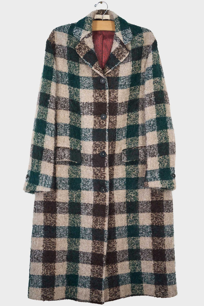 Gwen Plaid Coat