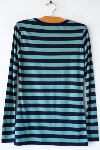 Lost n Found by42dpd Accent White Long Sleeve Tee