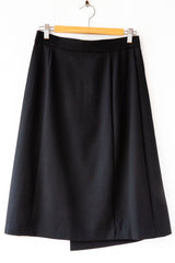 Tailored Wrap Skirt
