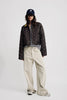 Cropped Quilted Jacket