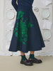 Hand Emb Long Skirt