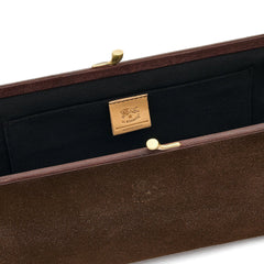 Suede Donna Clutch
