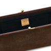 Suede Donna Clutch