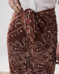 Bandana Print Sarong