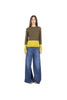 Bicolor Cashmere Sweater