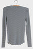 Taurua Stripe LS Tee