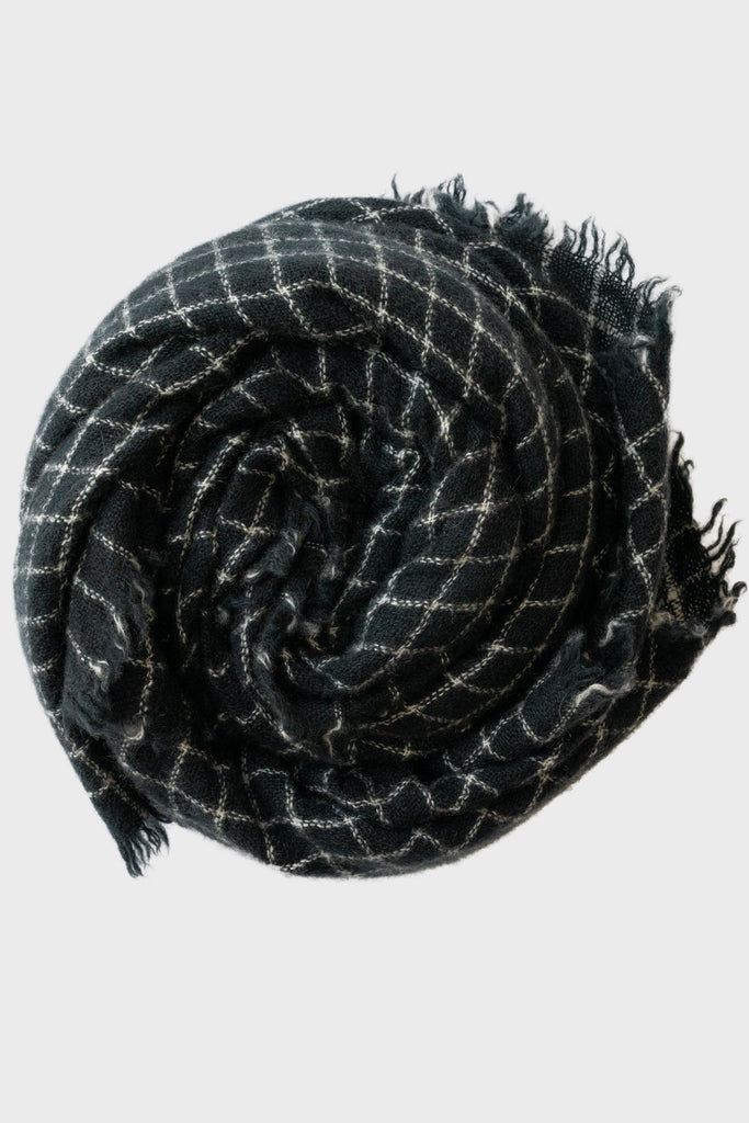 Square Check Scarf