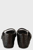Leather Mesh Mary Jane