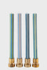 Stripe Taper Candlesticks