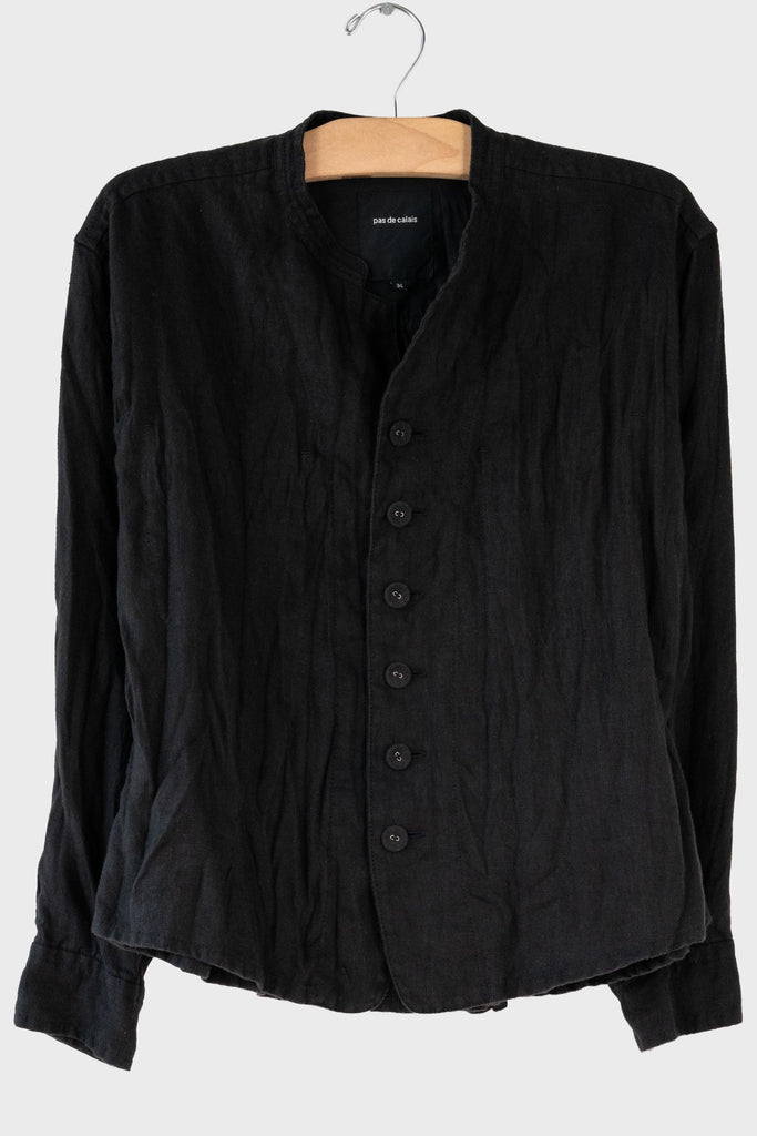 Linen Canvas Shirt Jacket