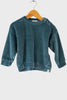 Kelly Velour Crew