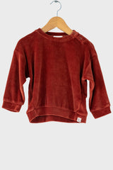 Kelly Velour Crew