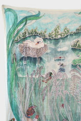 Pond Dance Muslin Blanket