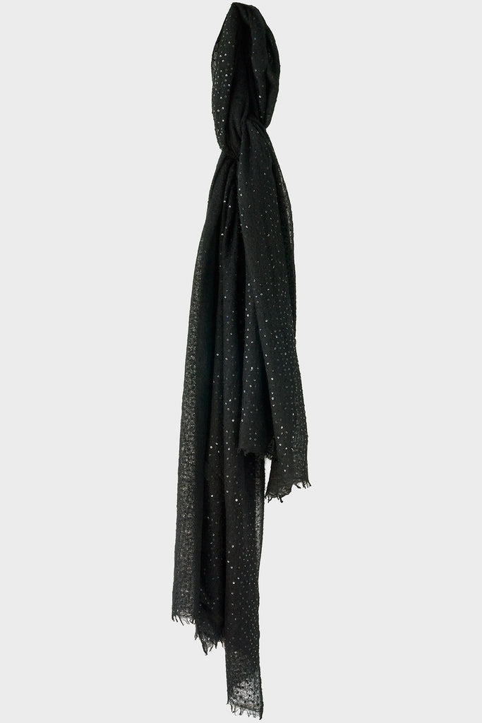 Crystal Sequin Cashmere Scarf
