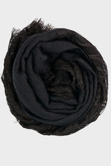 Crystal Sequin Floral Scarf